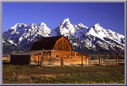 Mormon Barn - Grand Tetons, WY